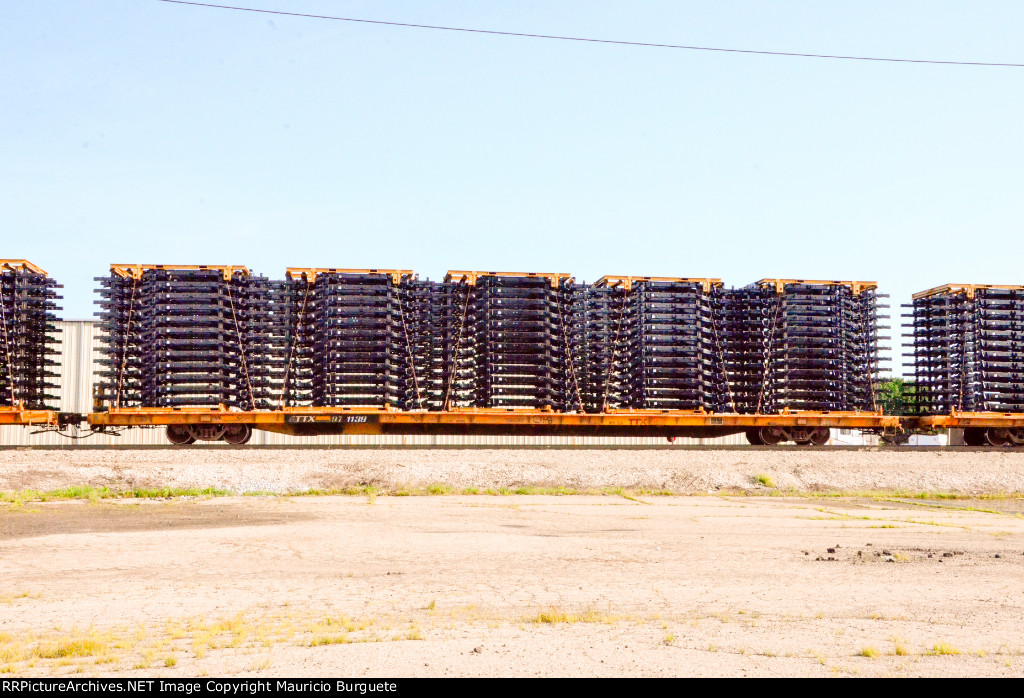 FTTX Flat Car with Truck Frames